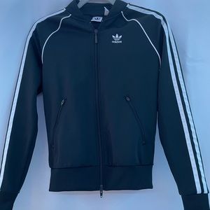 Black Adidas Original Track Jacket